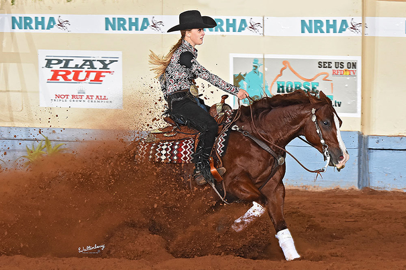 Unprecedented achievement Schumacher at NRHA Futurity