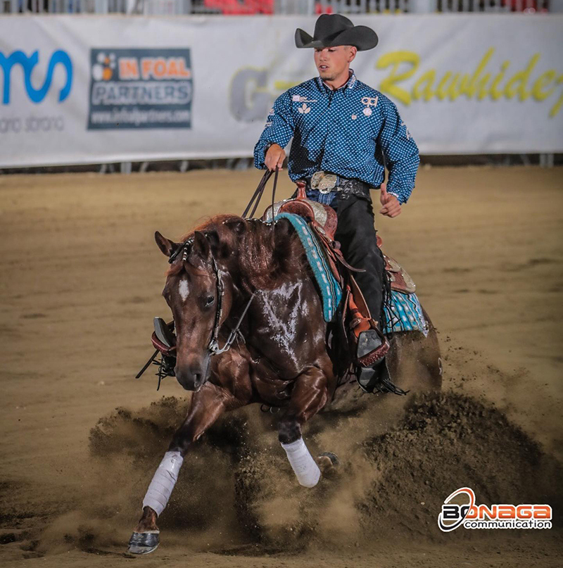 Dance Wimpy Spook IRHA L4 Open Futurity Champion