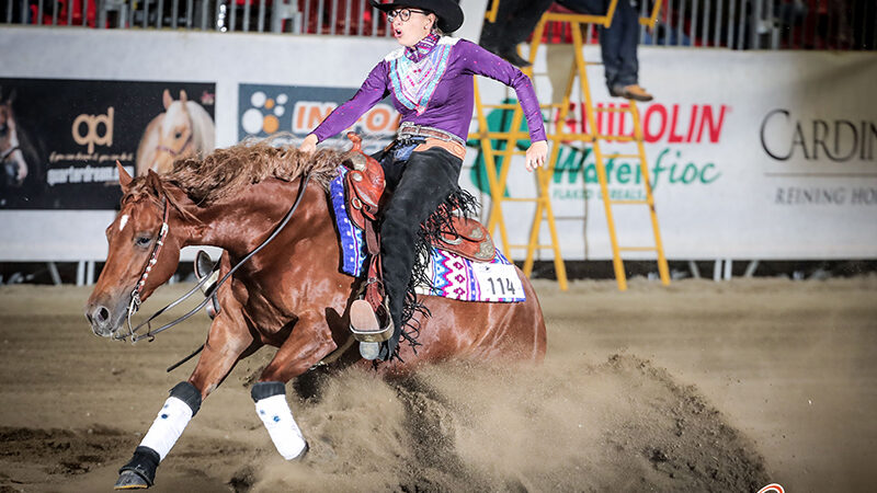 Valentina Monti dominates IRHA NP Futurity