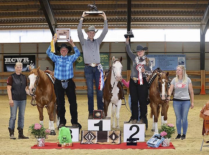 Siebe van Bekhoven NRHA EAC Rookie Champion