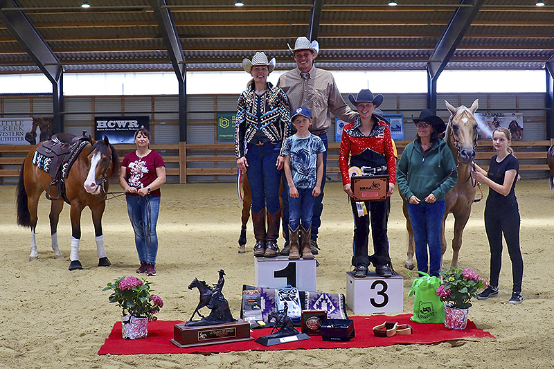 Van der Hoeven and Klein co-Champions EAC Intermediate Open