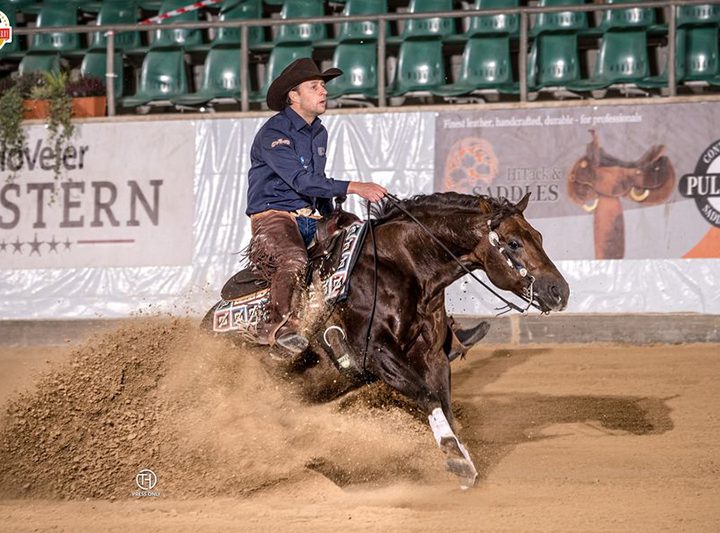 Nederlands tintje NRHA Germany Breeders Derby finales