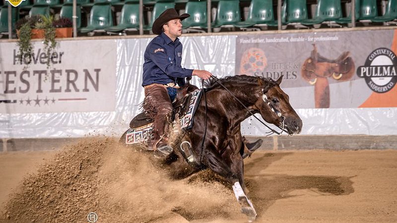 Nederlands tintje NRHA Germany Breeders Derby finales