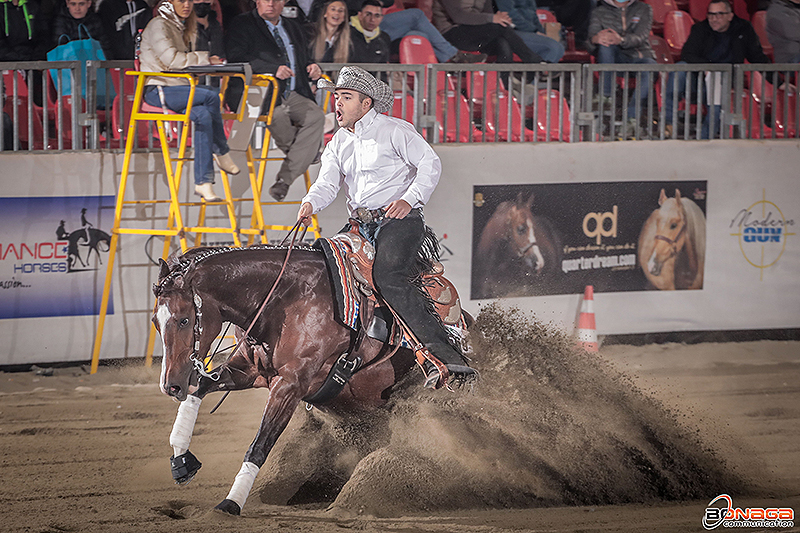 Nogue Puig and Kamintsky IRHA Non Pro Futurity Champions 3-years-old