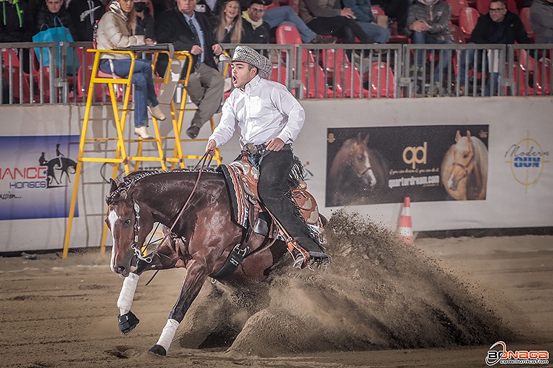 Nogue Puig en Kamintsky IRHA Non Pro Futurity Champions 3-jarigen