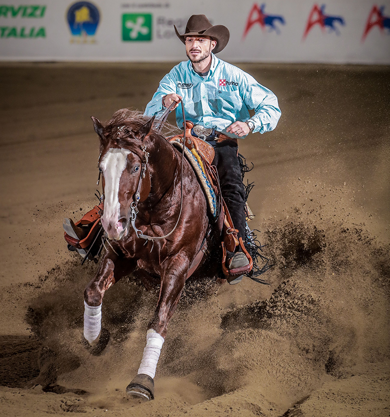 Midili and Maas winners NRHA Open Euro Futurity 4-years-old