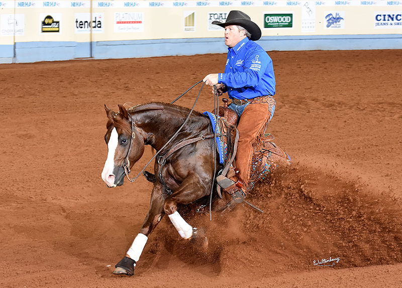 Ten Thirty and Deary NRHA L4 Open Futurity Champions