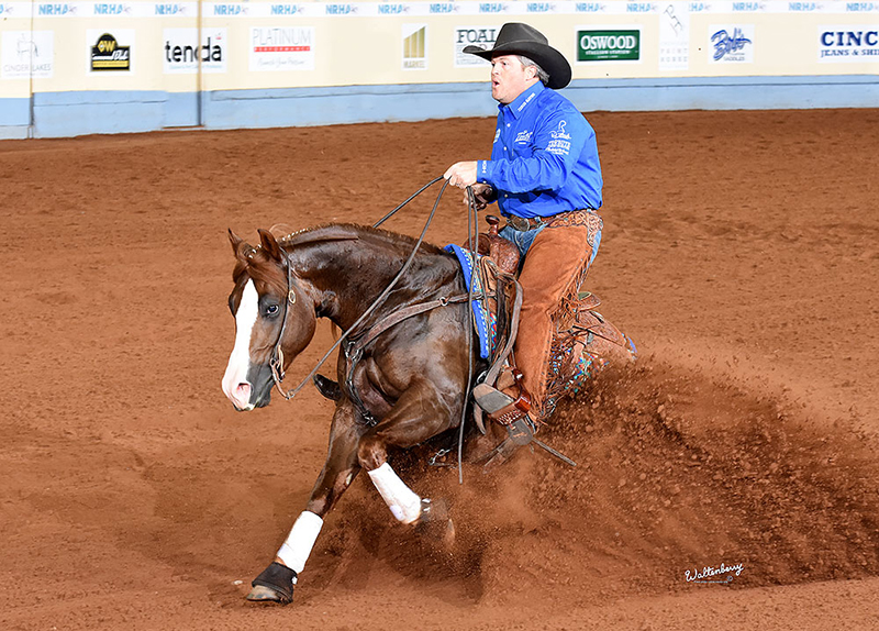 Ten Thirty en Deary NRHA L4 Open Futurity Champions