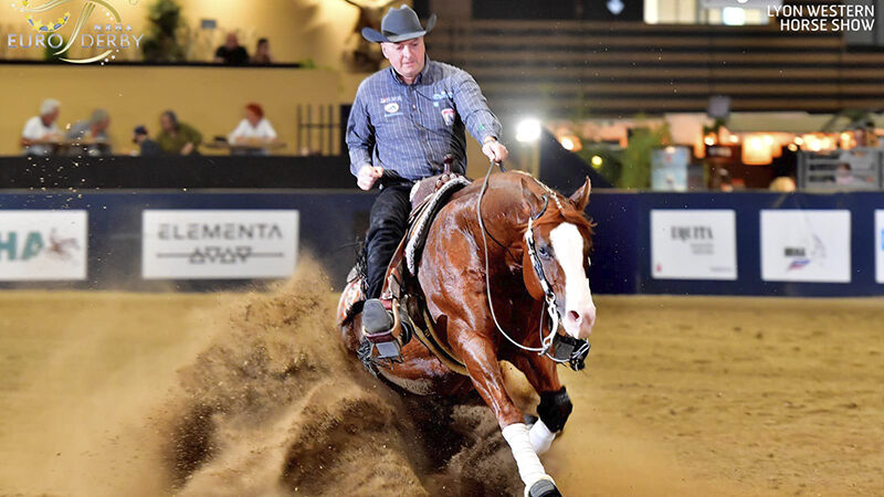 World Reining Championship Open Senior Riders competition