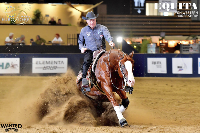 World Reining Championship Open Senior Riders competition