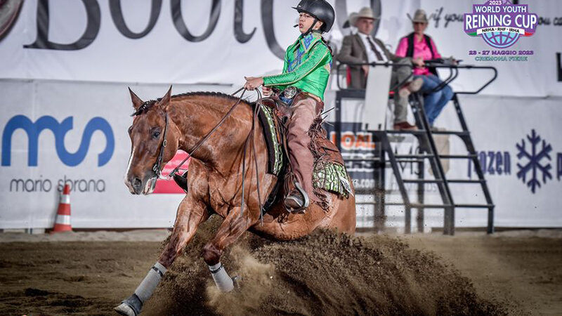 Astrid Annas Youth World Reining Champion 2023