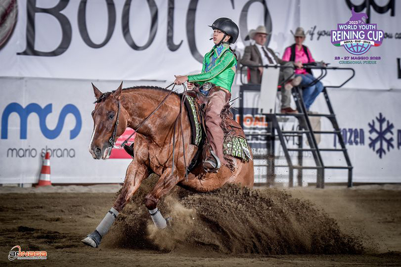 Astrid Annas Youth World Reining Champion 2023