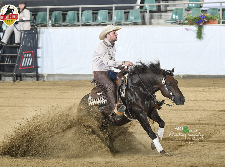 Open finalisten NRHA-G Breeders Derby