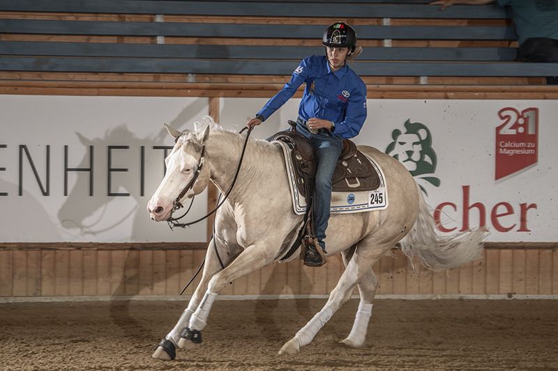 Gold WRC Para Reining for Italy, silver and bronze for Great Britain