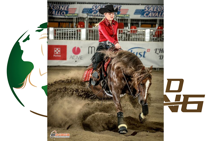World Reining Championship team competition Young Riders