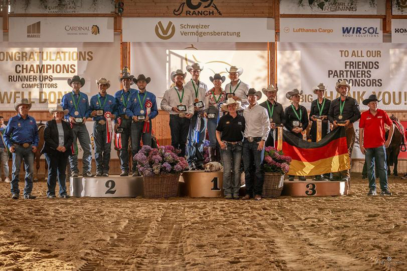 Gold for team Belgium in WRC Open Senior Riders competition