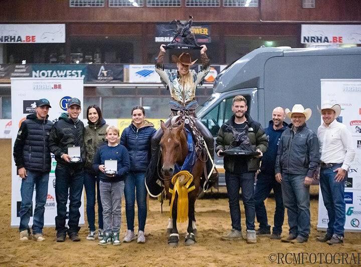 Stephanie Blessing blessed in NRHA-B Futurity 3- and 4-years-old