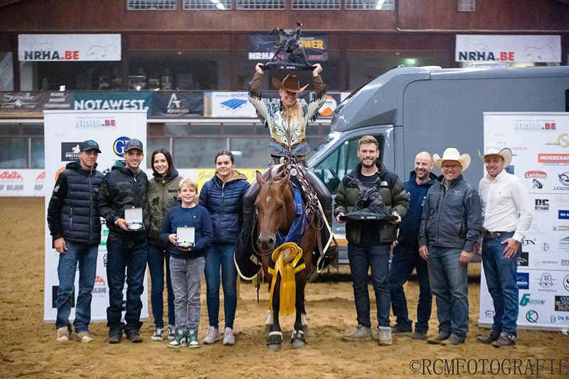 Stephanie Blessing blessed in NRHA-B Futurity 3- and 4-years-old