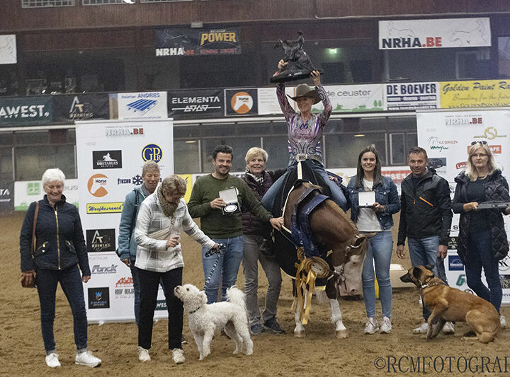 Ingrid Vermeiren L4- en L3 NP Futurity Kampioen 3-jarigen