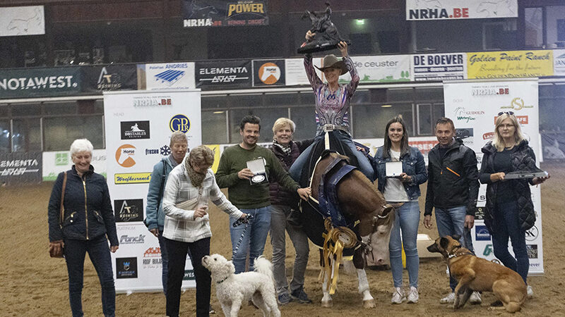 Ingrid Vermeiren L4- and L3 NP Futurity Champion 3-years-old