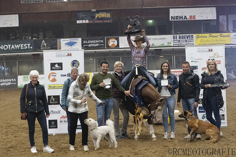 Ingrid Vermeiren L4- and L3 NP Futurity Champion 3-years-old