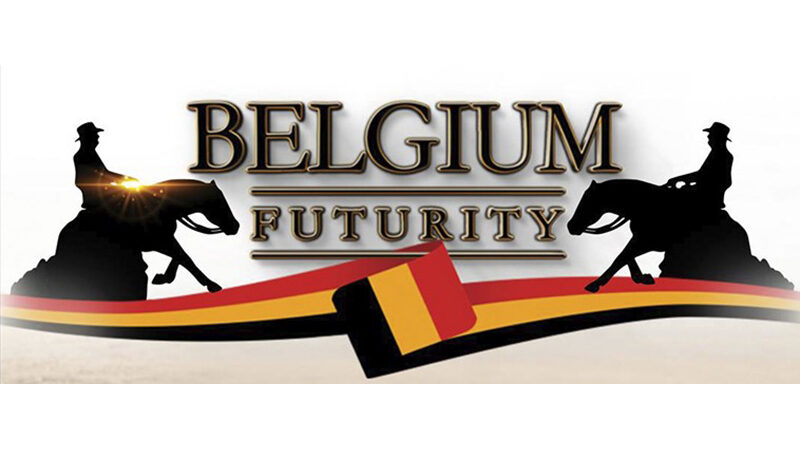 NRHA Belgium Futurity in volle gang