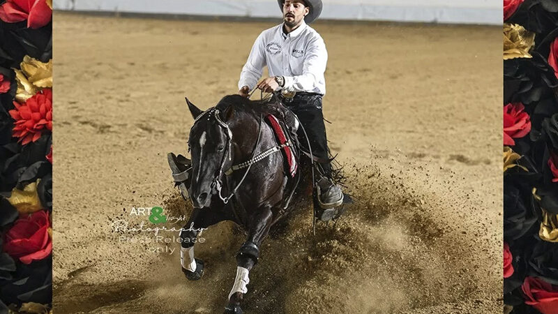 Cortesi superieur op NRHA-G Open Breeders Futurity 4-jarigen