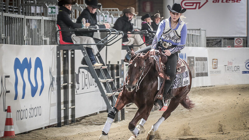 Zehetbauer en SS Pretty Nifty L4 NP Futurity Champion