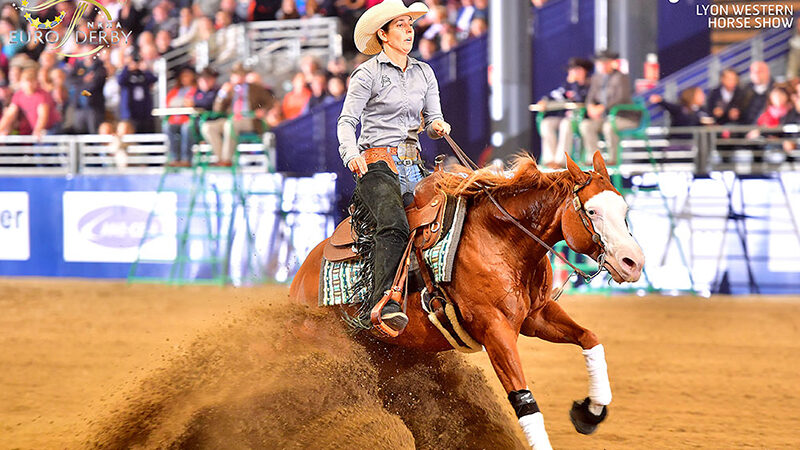 Bayer and Fonck NRHA Euro Derby L1 Open Co-Champion