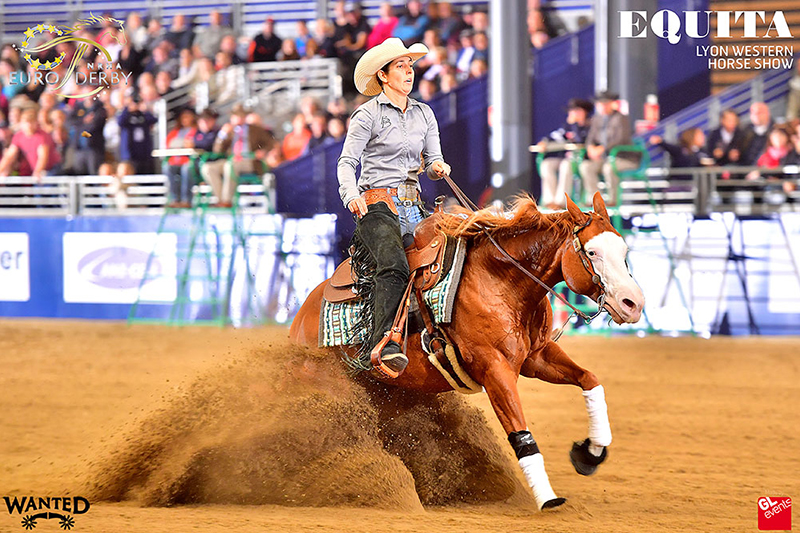 Bayer and Fonck NRHA Euro Derby L1 Open Co-Champion