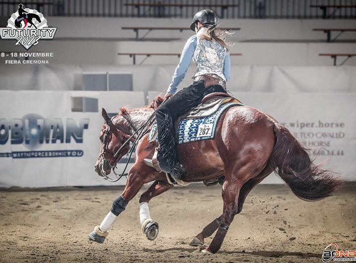 Jody Fonck superieur in IRHA NP Futurity finales 4-jarigen