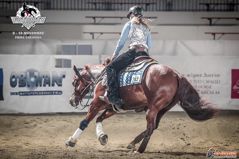 Jody Fonck superieur in IRHA NP Futurity finales 4-jarigen