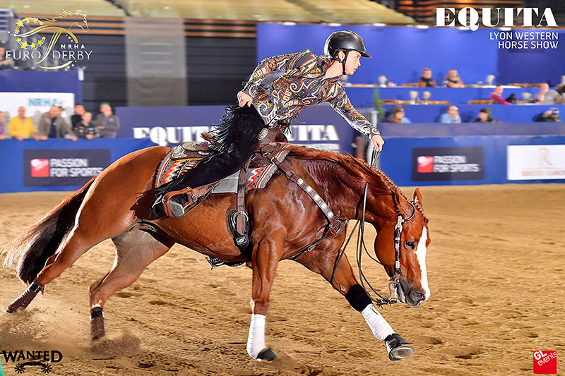 4 NRHA European Derby NP titels voor Jody Fonck