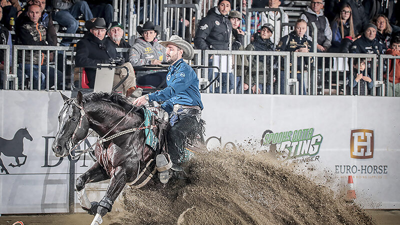 July Joe Snap en Cortesi IRHA L4 Open Futurity Champion 4-jarigen