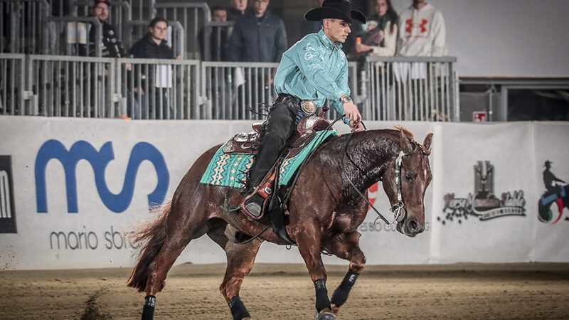 Gunner Be Step and Sicuro IRHA L4 Open Futurity Champion 3-years-old