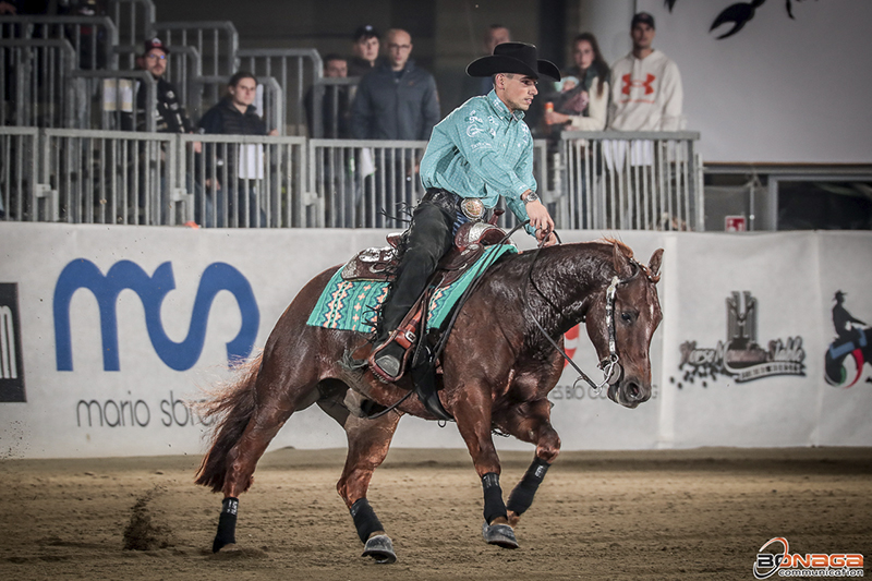 Gunner Be Step en Sicuro IRHA L4 Open Futurity Champion 3-jarigen