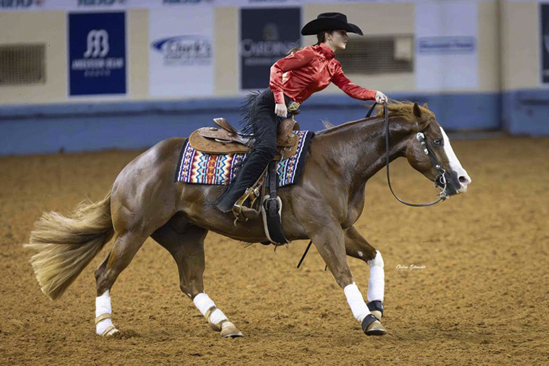 Aparte uitslag NRHA Non Pro Futurity finales